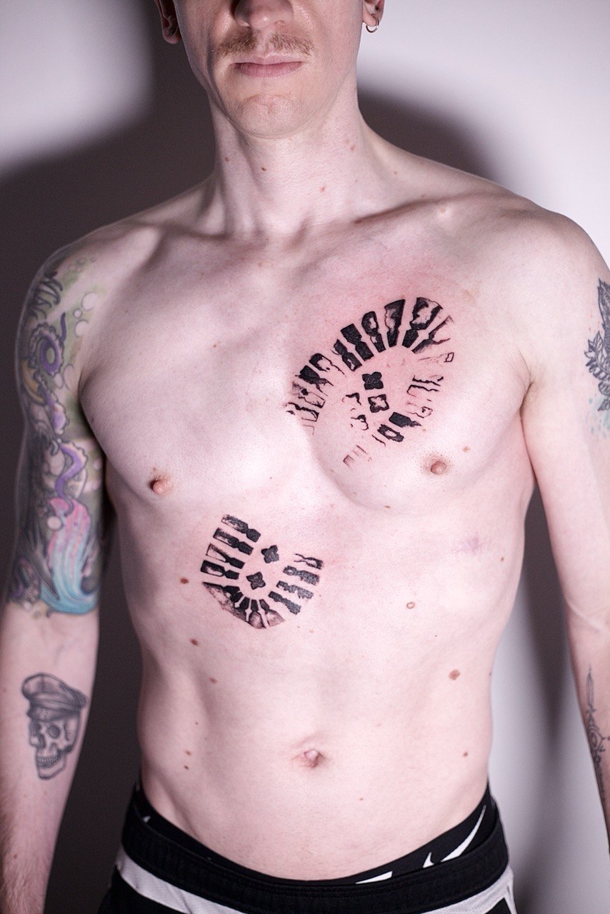 Tattoo work by Trey at Unscripted Ink NYC — Blackwork · Neo-Tribal · Traditional — portfolio image 8