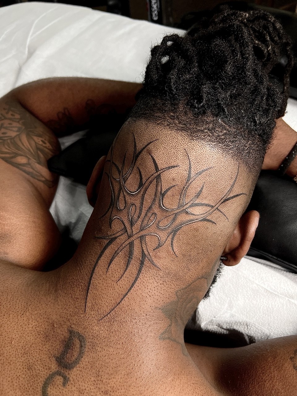 Tattoo work by Trey at Unscripted Ink NYC — Blackwork · Neo-Tribal · Traditional — portfolio image 9